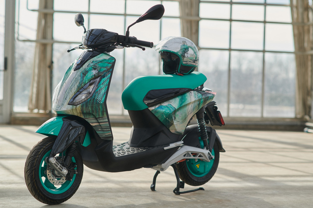 New Piaggio 1 Feng Chen Wang is an e-scooter ready for the catwalk